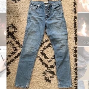 AGOLDE Nico High Rise Slim fit Jean